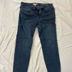 Madewell Dark Blue Skinny Jeans